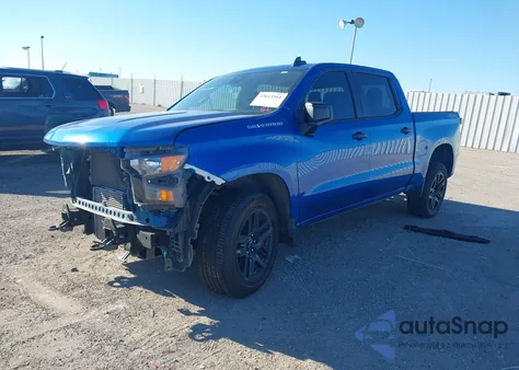 2023 Chevrolet Silverado 1500 4Wd Short Bed Custom from USA, damaged, VIN 3GCPDBEKXPG220020